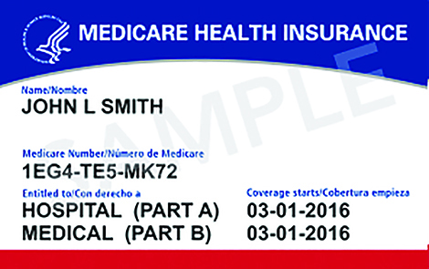 Medicare finishes mailing new cards