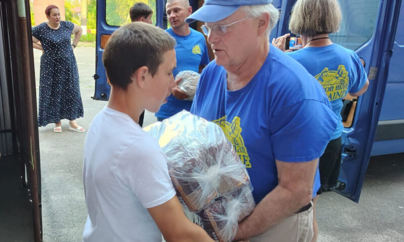 No slowing down for Ukraine relief organizer